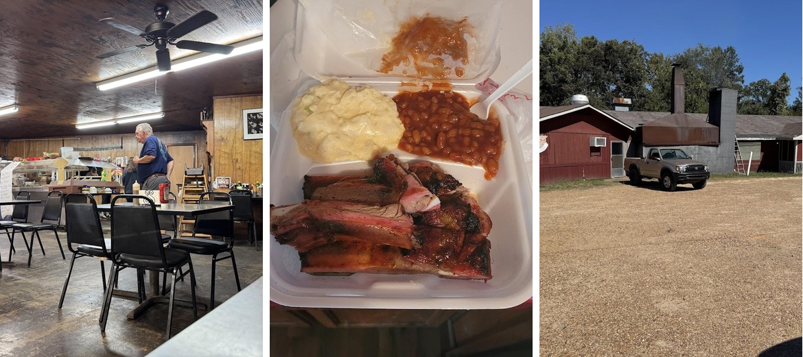 Louise Open Pit Barbeque Menu