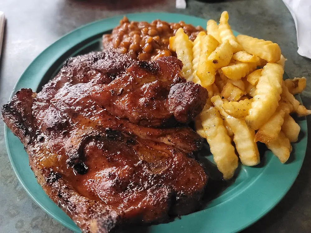 Pork Steak Plate
